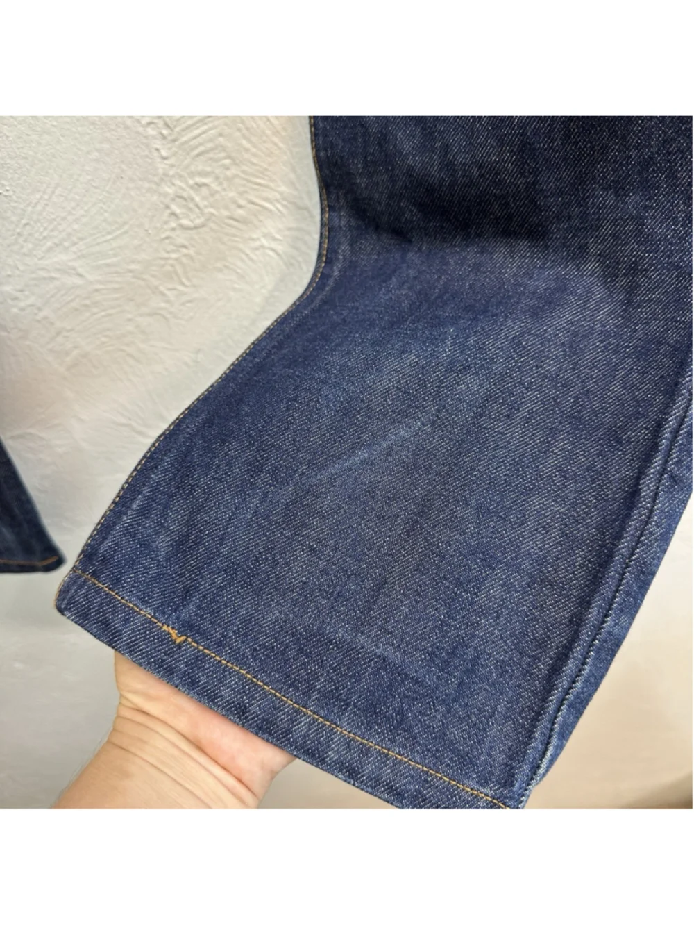 A.P.C. Mens Raw Denim Slim Straight Jeans Size 32x28 Macau Indigo Blue Selvedge
